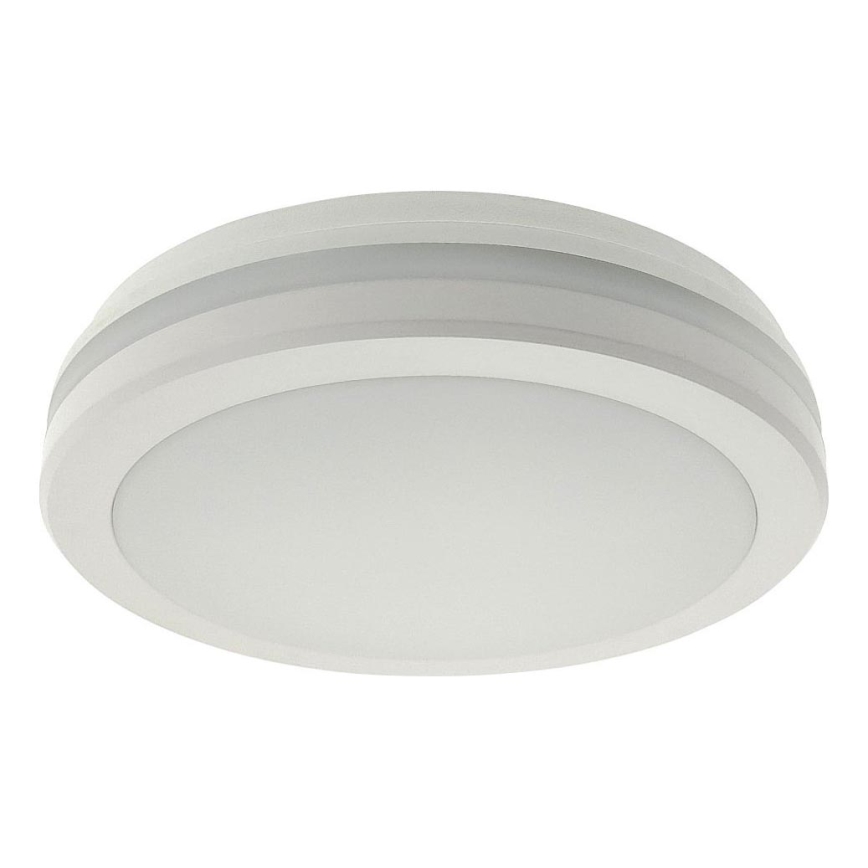 LED Stropní svítidlo se senzorem pohybu LED/20W/230V 3000/4000/6500K pr. 230 cm IP54 šedá